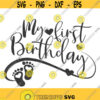 My first birthday svg birthday svg baby svg png dxf Cutting files Cricut Funny Cute svg designs print for t shirt baby shower svg Design 742