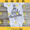 My first christmas SVG Christmas for kids SVG Baby Christmas SVG