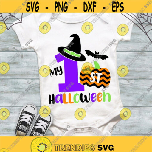 My first halloween SVG My 1st halloween SVG Baby Halloween SVG Pumpkin svg