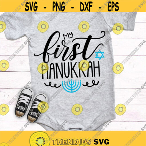 My first hanukkah SVG Hanukkah SVG SVG cut files