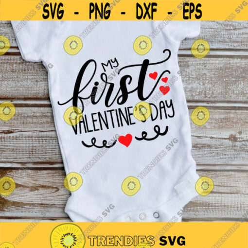 My first valentines day SVG 1st Valentines day SVG Files for cricut sublimation