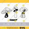 Mystical Mushroom SVG cricut files Mushroom Png clipart Celestial trendy Svg witchy Mushrooms sublimate commercial license
