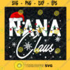 NANA Claus Sublimation Download PNG SVG Digital Print and Cut File SVG PNG EPS DXF Silhouette Digital Files Cut Files For Cricut Instant Download Vector Download Print Files