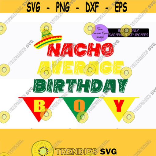 Nacho average birthday boy. Cnco de mayo birthday. Cinco de mayo svg. Birthday boy. Nacho birthday. Sombrero svg. Design 580
