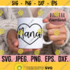 Nana SVG My Favorite People Call Me Nana SVG Most Loved Nana svg Instant Download Cricut Cut File Best Nana Ever Blessed Nana Design 593