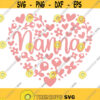 Nanna SVG Heart Svg Happy Mothers Day Svg Mothers Day Shirt Svg Grandma Svg Nana Svg Mothers Cut File Nanna Shirt Svg Birthday Svg Design 172