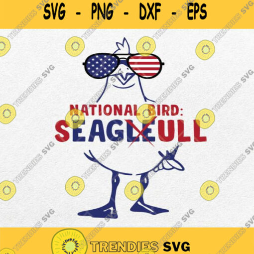National Bird Seagull Chicken Svg