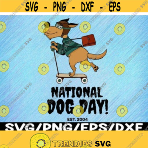 National Dog Day Svg Design 248