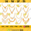 Necklace svg Chain Necklace svg Pearl Necklace svg Bundle svg Pearls svg dxf png dxf Cut File Cricut Silhouette Digital Download Design 403.jpg