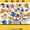 Nemo Svg Finding Nemo Svg Cricut Svg Cut Files Cricut Files Cartoon Svg Dory Svg Fish Svg Family Svg Svg For Kids Design 59