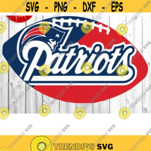 New England PATRIOTS Christmas SVG Football Svg Files For Cricut Patriots Svg New England NFL Svg Patriots Santa Hat Svg .jpg