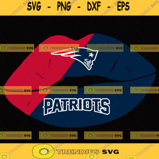 New England Patriots Lips Svg Lips NFL Svg Sport NFL Svg Lips Nfl Shirt Silhouette Svg Cutting Files Download Instant BaseBall Svg Football Svg HockeyTeam