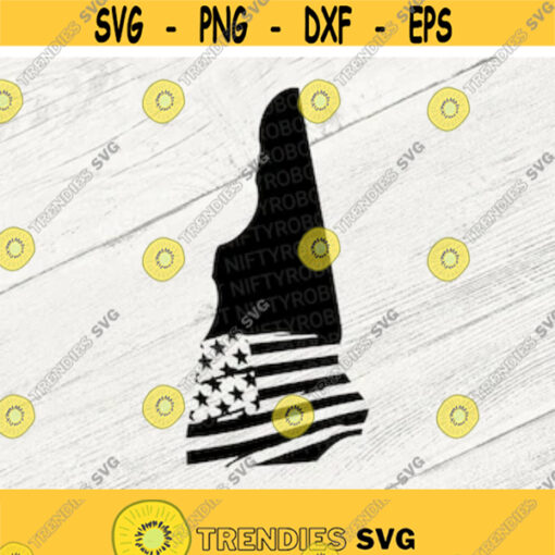 New Hampshire SVG Files Digital Download New Hampshire Flag SVG SVG File for Cricut Distressed Flag svg New Hampshire Cut File