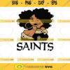 New Orleans Saints Girl NFL Svg Girl Nfl Sport Sport Svg Girl Cut File Silhouette Svg Cutting Files Download Instant BaseBall Svg Football Svg HockeyTeam