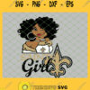 New Orleans Saints Girl SVG PNG DXF EPS 1