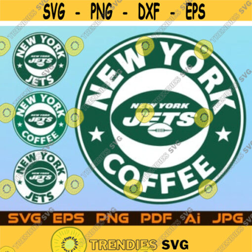 New York Jets Svg New York Jets Starbucks Svg New York Jets Logo File For Cricut Design Space Cut Files Silhouette Instant Digital Download Design 50.jpg