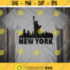 New york svg City svg NY svg dxf Skyline svg Statue of liberty svg USA svg United states svg Shirt Cut file Cricut Silhouette Design 86.jpg