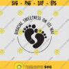 Newborn Baby Arrival Biracial Sweetness On Its Way SVG PNG EPS File For Cricut Silhouette Cut Files Vector Digital File