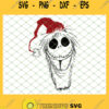 Nightmare Before Christmas Beard Jack Skellington Santa SVG PNG DXF EPS 1