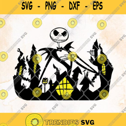 Nightmare Before Christmas Svg Merry Christmas Clipart