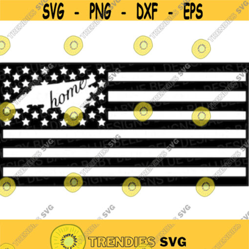 North Carolina SVG American Flag Cut File North Carolina Home PNG Digital Download for Cricut Great for Stickers T Shirts