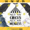 Not My Circus Not My Monkeys Svg Circus Svg Funny Svg for Cutting Machines Party Svg Funny Quote Svg for Cricut Svg for Silhouette Cameo Png.jpg