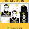 Notorious RBG svg I Dissent svg RBG Bundles svg Ruth Bader Ginsburg Cut Files for Cricut