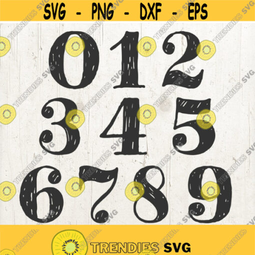 Numbers svg First Birthday svg one svg two svg three svg four svg five svg Number svg Birthday Number svg Cut Files Design 631