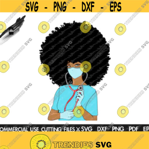 Nurse SVG Nurse Life Svg Nursery Svg Nursing Svg Afro Svg Nurse Clipart Nurse Png Cut File Silhouette Cricut Design 17