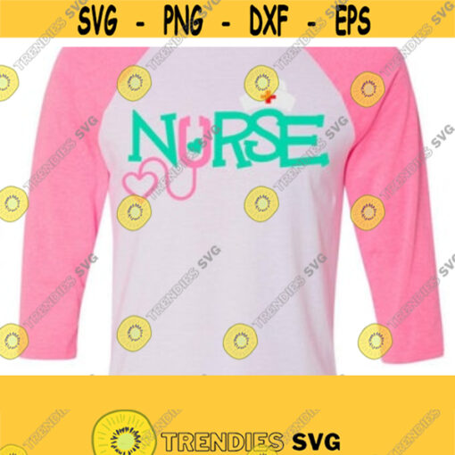 Nurse SVG Nurse T Shirt SVG Nurse Svg Design Nurse Mug Design Svg DXF Eps Ai Jpeg Png Pdf Cutting Files Instant Download Svg