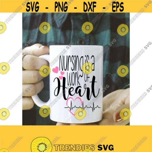 Nurse SVG Nurse T Shirt SVG Nurse Svg Design Nurse Mug Design Svg DXF Eps Ai Jpeg Png Pdf Cutting Files Instant Download Svg Design 1020