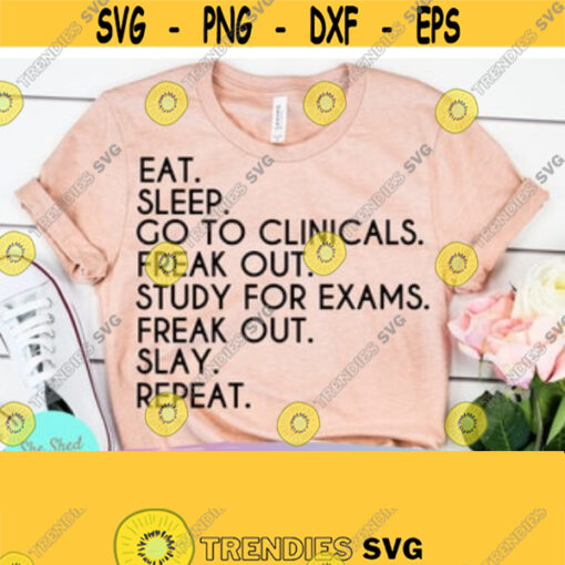 Nurse SVG Svg Files For Cricut NCLEX Svg Nurse Life Svg Nursing Mug Nursing Student Svg Nursing School Svg Medical Svg RN Svg Design 17