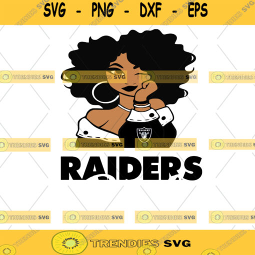 Oakland Raiders Girl NFL Svg Girl Nfl Sport Sport Svg Girl Cut File Silhouette Svg Cutting Files Download Instant BaseBall Svg Football Svg HockeyTeam