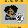 Oakland Raiders Girl SVG PNG DXF EPS 1