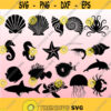 Ocean svg bundle under the sea svg seashell svg beach svg shell svg ocean animals svg shells clipart sea shell cut files Design 28