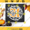 October 31 Svg Halloween Cut Files Halloween Sign Svg Dxf Eps Png Farmhouse Svg Skulls Fall Svg Home Decor Design Silhouette Cricut Design 3169 .jpg