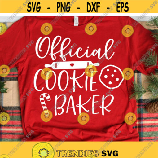 Official Cookie Baker Svg Cookie Tester Svg Bundle Mom Christmas Svg Christmas Gingerbread Baking Bundle Svg Files for Cricut Png