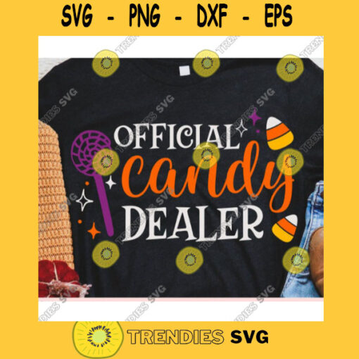 Official candy dealer svgHalloween quote svgHalloween shirt svgHalloween decor svgFunny halloween svgHalloween 2020 svg
