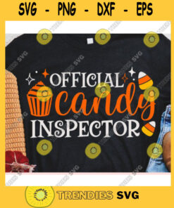 Official candy inspector svgHalloween shirt svgHalloween decor svgFunny halloween svgHalloween 2020 svg