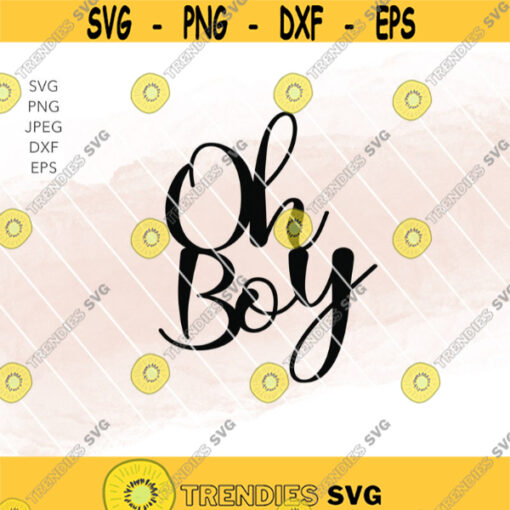 Oh Baby svg Cake topper svg Baby Shower svg Reveal SVG Cutting files for Cricut and Silhouette.jpg