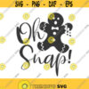 Oh snap svg Gingerbread man svg christmas svg png dxf Cutting files Cricut Funny Cute svg designs print for t shirt quote svg Design 52