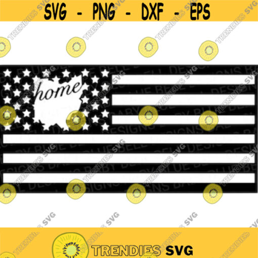 Ohio SVG American Flag Cut File Ohio Home PNG Digital Download for Cricut Great for Stickers T Shirts