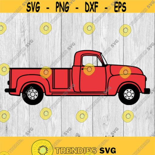 Old Truck svg png ai eps dxf DIGITAL FILES for Cricut CNC and other cut or print projects Design 273
