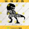 One A Saurus Svg File DXF Silhouette Print Vinyl Cricut Cutting SVG T shirt Design One a Saurus Birthday svgdinosaur svg png dxf Design 59