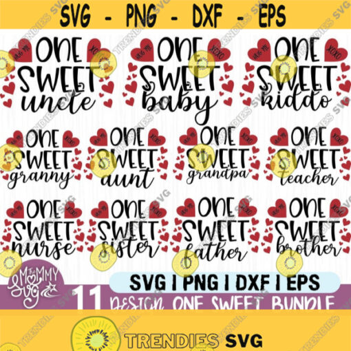 One Sweet Nurse Svg Valentine Svg Sveet Svg Candy Hearts Svg Family Matching Svg Family Svg Files love Svg Svg for Cricut Silhouette Design 431