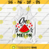 One in a Melon svg Watermelon SVG Summer SVG Vacation SVG Beach svg Funny summer svg Shirt design with Watermelon sublimation png Design 343.jpg