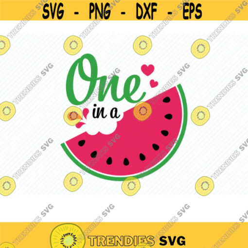 One in a watermelon SVG. Watermelon Cricut. Watermelon Fruit SVG. Watermelon Cut file. Watermelon SVG. Watermelon Clipart. Watermelon Slice.