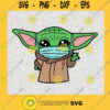 Outline Alien Yoda SVG Baby Yoda Mask SVG Baby Yoda prevent covid SVG Baby Yoda Star Wars SVG