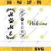 PAW welcome sign svg welcome svg porch sign svg farmhouse sign svg welcome home svg vertical welcome svg welcome porch sign svg bundle copy