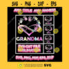 PERSONALIZABLE BLESSED HEART Grandma Heart Design Grandma Mom Nana Mama Abuela Svg Cut File Design Png Svg Eps Dxf Pdf